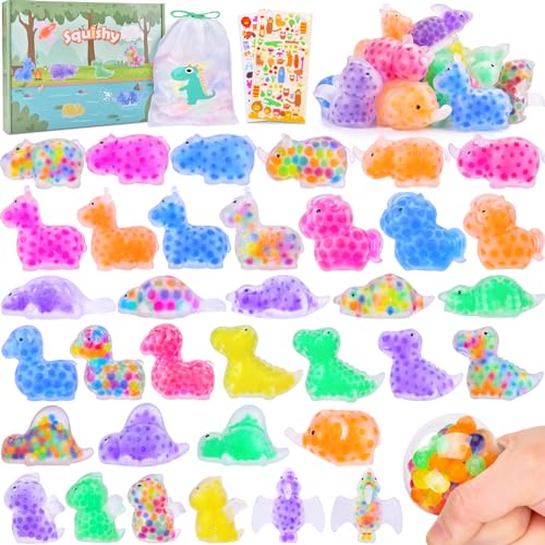 Squishy 48Stück Geschenke Kindergeburtstag Squeeze Spielzeug Squishies Ungiftig Antistressball Klassenzimmer-Preise Stressball für Erwachsene Party Geschenke für Kinder (EU DWSZ-48) von BECEEL