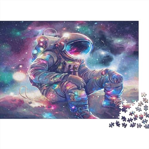 Astronaut Puzzle 1000 Teile Puzzle Für Erwachsene Und Kinder Ab 14 Jahren Puzzel 1000pcs (75x50cm) von BECFAZLCU