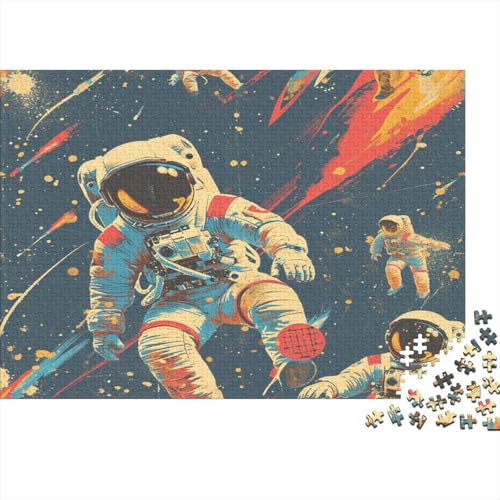 Astronaut Puzzle 1000 Teile Puzzle Für Erwachsene Und Kinder Ab 14 Jahren Puzzel 1000pcs (75x50cm) von BECFAZLCU