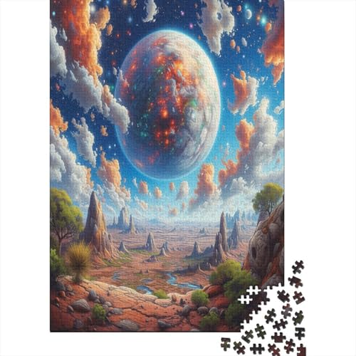 Blauer Planet Puzzle 1000 Teile Erwachsene Puzzles Für Erwachsene Klassische Puzzles 1000 Teile Erwachsene Puzzlespiel Schwer Pädagogisches Spielzeug Erwachsene Kinder Puzzel 1000pcs (75x50cm) von BECFAZLCU