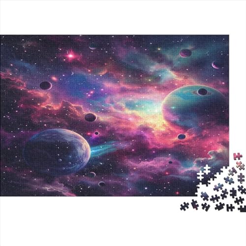 EIN Himmel voller Galaxien 1000 Stück Puzzles Für Erwachsene Teenager Stress Abbauen Familien-Puzzlespiel 1000-teiliges Puzzle Kinder Lernspiel Spielzeug Geschenk Puzzel 1000pcs (75x50cm) von BECFAZLCU