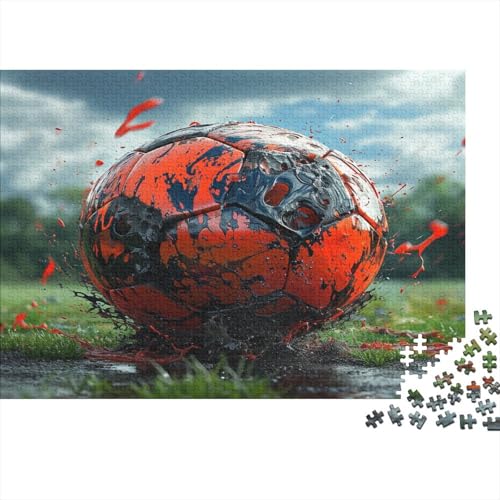 Fußball Puzzle 1000 Teile Erwachsene Puzzles Für Erwachsene Klassische Puzzles 1000 Teile Erwachsene Puzzlespiel Schwer Pädagogisches Spielzeug Erwachsene Kinder Puzzel 1000pcs (75x50cm) von BECFAZLCU