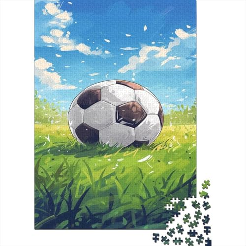 Fußball Puzzlespiel 1000 Teile Jigsaw Puzzle 1000 Puzzle FüR Erwachsene Kinder Senioren Erwachsenen Puzzlespiel Puzzel 1000pcs (75x50cm) von BECFAZLCU