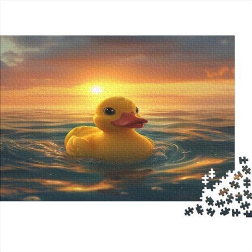 Gelbe Ente Puzzle 1000 Teile Puzzle Für Erwachsene Und Kinder Ab 14 Jahren,Puzzlespiel Erwachsenen Puzzlespiel Puzzel 1000pcs (75x50cm) von BECFAZLCU