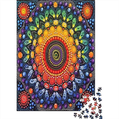 Geometrische Muster Puzzlespiel 1000 Teile Erwachsene -Puzzle 1000 Stück Spiel Puzzles Für Erwachsene Kinder Puzzle Erwachsenen Puzzlespiel Puzzel 1000pcs (75x50cm) von BECFAZLCU