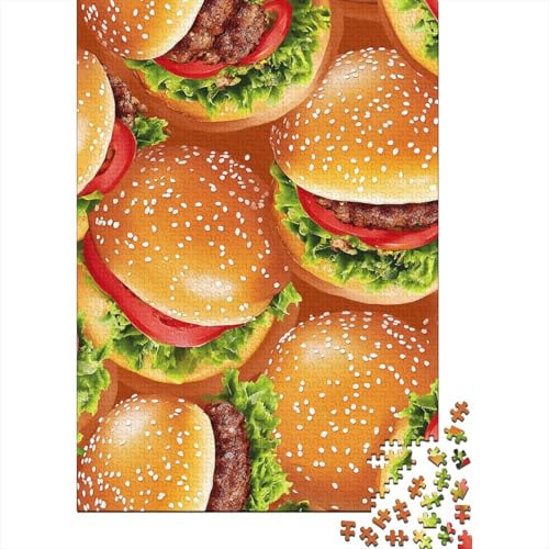 Hamburger Puzzle Holzpuzzle Holzwerkstoff Bunte DIY Home DekoRatteion Kinder Ab 14 Jahren 1000-teilige 1000pcs (75x50cm) von BECFAZLCU