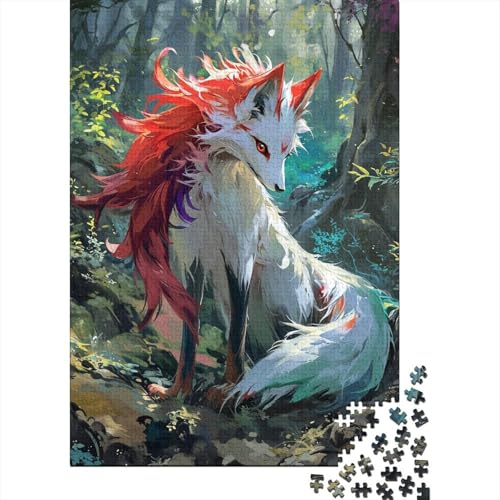 Jungle Fuchs Puzzle 1000 Teile Puzzle Erwachsene Schwieriges Schwer Puzzle Für Erwachsene Und Kinder Ab 14 Jahren Puzzel 1000pcs (75x50cm) von BECFAZLCU