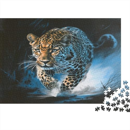 Leopard Puzzle 1000 Teile,Puzzle Für Erwachsene, Impossible Puzzle, GesKükenlichkeitsspiel Für Die Ganze Familie,Puzzle Farbenfrohes,Puzzle-Geschenk,RaumdekoRatteion Puzzel 1000pcs (75x50cm) von BECFAZLCU