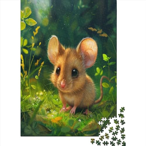 Maus Puzzle 1000 Teile, Erwachsene, Klassische Puzzle, Impossible Puzzle,GesKükenlichkeitsspiel Für Die Ganze Familie Erwachsenenpuzzle Ab 14 Jahren Puzzel 1000pcs (75x50cm) von BECFAZLCU