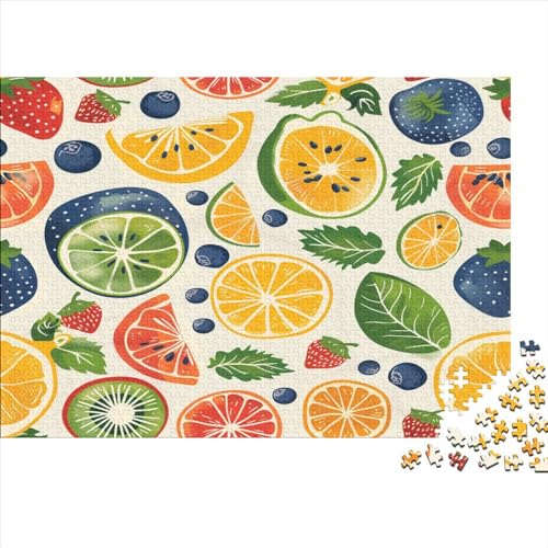 Obst Puzzle 1000 Teile,Puzzle Für Erwachsene, Impossible Puzzle,Puzzle 1000 Puzzle Home DekoRatteion Puzzle,Erwachsenenpuzzle Puzzel 1000pcs (75x50cm) von BECFAZLCU