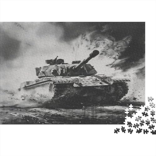 Tank 1000 Teile Puzzle, Puzzles Für Erwachsene, 1000 Teile Puzzlespiel Für Jugendliche & Erwachsene Puzzlespiel Puzzel 1000pcs (75x50cm) von BECFAZLCU