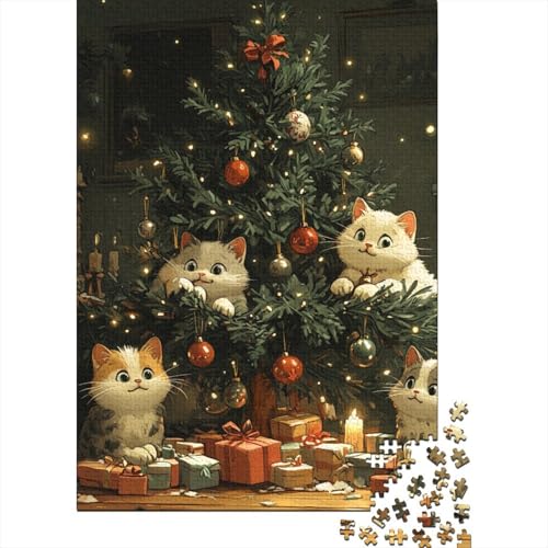 Überraschende Weihnachten Puzzle Puzzlespiele Holzwerkstoff Lernspiel HeimdekoRatteion Kinder Ab 14 Jahren 1000-teilige 1000pcs (75x50cm) von BECFAZLCU