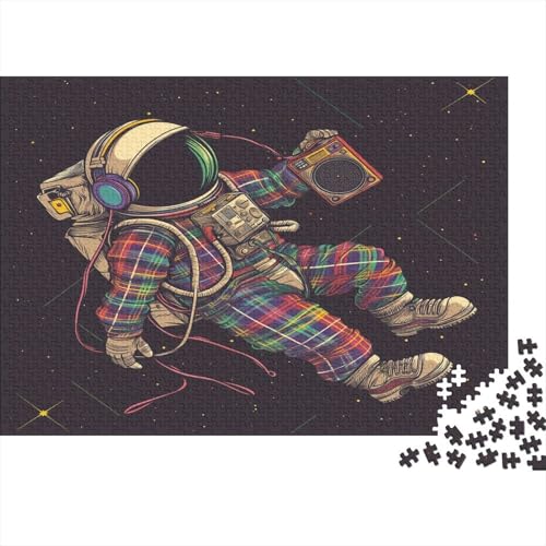 Astronaut Puzzlespiel 1000 Teile, Puzzle Erwachsene 1000 Teile, Impossible Puzzle GesKükenlichkeitsspiel Für Die Ganze Familie, Puzzle Erwachsene 1000 Teile Puzzel 1000pcs (75x50cm) von BEDDINGPW