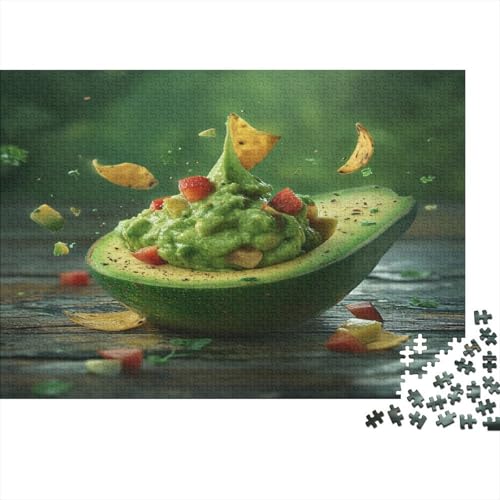 Avocado Puzzle 1000 Teile,Puzzlespiel Für Erwachsene,Impossible Puzzle,Puzzle GesKükenlichkeitsspiel Für Die Ganze Familie, Geschenke Für Männer/Frauen Erwachsenen Puzzel 1000pcs (75x50cm) von BEDDINGPW