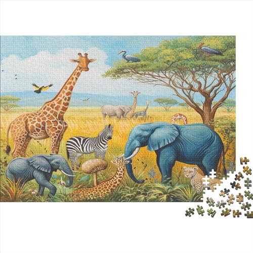 Dschungeltiere 1000 Stück Puzzle Für Erwachsene 1000 Stück Puzzle Für Erwachsene-Crazy Süßigkeiten-1000 Stück Puzzle Große Puzzles Kinder Lernspiel Spielzeug Geschenk Puzzel 1000pcs ( von BEDDINGPW