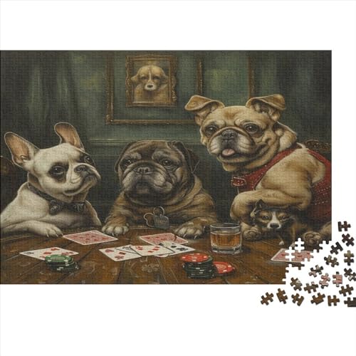 French BullHund 1000 Stück Puzzle Für Erwachsene 1000 Stück Puzzle Für Erwachsene-Crazy Süßigkeiten-1000 Stück Puzzle Große Puzzles Kinder Lernspiel Spielzeug Geschenk Puzzel 1000pcs ( von BEDDINGPW