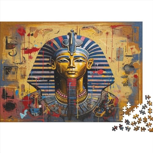 Pharao Puzzle 1000 Teile Puzzle Erwachsene Schwieriges Schwer Puzzle Für Erwachsene Und Kinder Ab 14 Jahren Puzzel 1000pcs (75x50cm) von BEDDINGPW