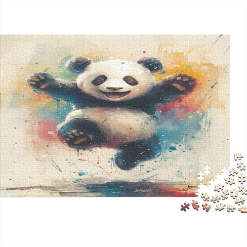 Riesenpanda Puzzle 1000 Teile Für Erwachsene Und Kinder Ab 14 Jahrenfür Stressabbauer Puzzlespiel Erwachsenen Puzzlespiel Puzzel 1000pcs (75x50cm) von BEDDINGPW