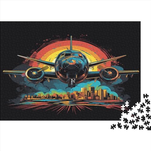 Flugzeug Puzzle 1000 Teile Erwachsene Puzzles Für Erwachsene Klassische Puzzles 1000 Teile Erwachsene Puzzlespiel Schwer Pädagogisches Spielzeug Erwachsene Kinder Puzzel 1000pcs (75x50cm) von BEDPOCHY