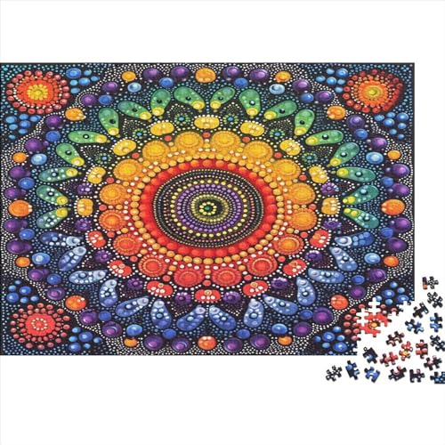 Geometrische Muster Puzzle 1000 Teile Puzzle Für Erwachsene Und Kinder Ab 14 Jahren,Puzzlespiel Erwachsenen Puzzlespiel Puzzel 1000pcs (75x50cm) von BEDPOCHY