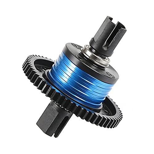 BEEOFICEPENG Aluminium Mittel Differenzial Getriebe Satz für 1/5 5Ive T,Rovan KMX2 Rc Auto Teile-Blau von BEEOFICEPENG