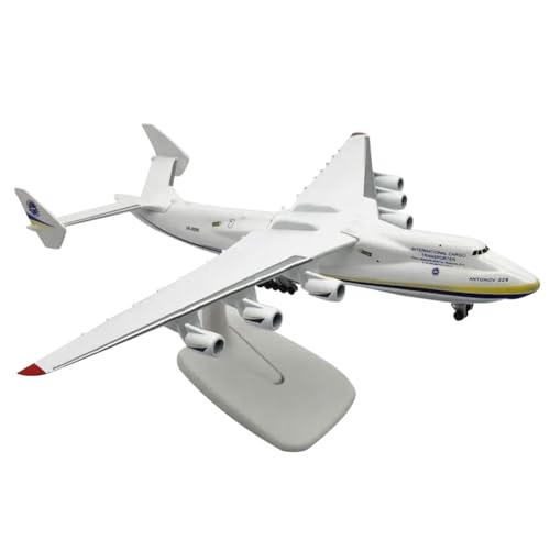 BEEOFICEPENG Antonov An-225 Mriya Flugzeugmodell Aus Metalllegierung, Nachbildung Eines Modellflugzeugs im MaßStab 1:400, Spielzeug für die Sammlung von BEEOFICEPENG