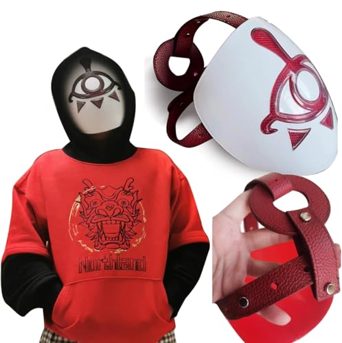 BEESUM 2.0 Edition The Japanese Yiga Clan Mask Zaldas Master Kohga Full Size Halloween Kostüm Requisiten von BEESUM