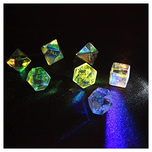 BEEYNG Prismen und Kaleidoskope Dreieck Prisma BK7 Optische Prismen Physik Lehre Licht Refraktate Klassenzimmer Kit (Color : 7PCS Color Prism B) von BEEYNG