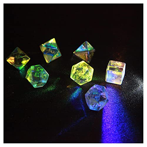 Prismen und Kaleidoskope Dreieck Prisma Kristall Prisma Fotografie Prisma Farbprismen Physikexperiment Optical Kit for natural Klassenzimmer (Color : 7PCS Color Prism B) von BEEYNG
