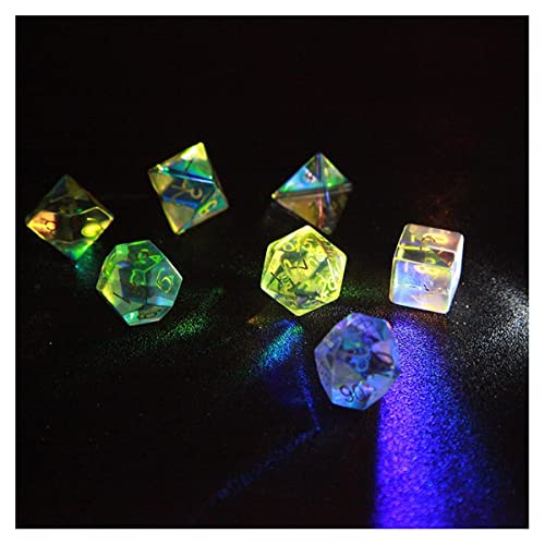Prismen und Kaleidoskope Polyedrisches optisches Kristall-Prisma Wissenschafts-Klassenzimmer Optik-Kit (Color : 7PCS Color Prism B) von BEEYNG