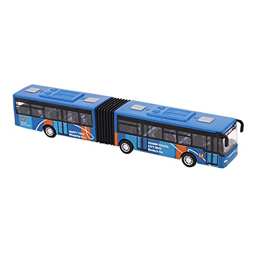 BEIEM Kinder Model Vehicle Bus Spielzeug Kleines Baby ZurüCkziehen Spielzeug Blau von BEIEM