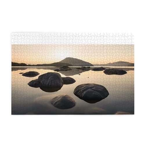 Zen Stone Printed Picture Personalized Wooden Puzzle 1000 Piece,Interessing Jigsaw Puzzles for Adults and Families Kids, Landscape Animal Puzzle Zen Stone Printed Picture Personalized Wooden Puzzle 1000 Piece,Interessing Jigsaw Puzzles for Adults and Families Kids, Landscape Animal Puzzle von BEIVGOXL