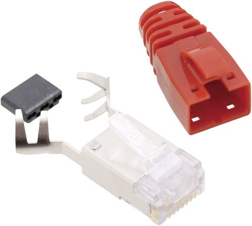 BEL Stewart Connectors SS39RTE RJ45 Steckverbinder CAT 6 SS39RTE Stecker, gerade Pole: 8P8C Rot von BEL Stewart Connectors