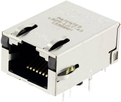 BEL Stewart Connectors MagJack Gigabit Ethernet 8 Übertrager mit LEDs ULP L829-1J1T-43 Buchse, Einb von BEL Stewart Connectors