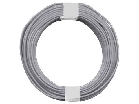 BELI-BECO L118/10 Kabel - Kupferlitze 1 x 0,14 mm² (1x18x0,10mm) - 10 m Ring (Grau) von BELI-BECO