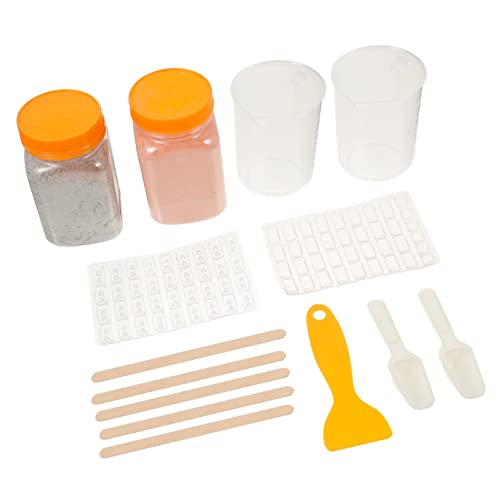 1 Satz Ziegelform-Set Miniatur Sandtischspielzeug DIY liefert bastel Set für Kinder bausteine für Kinder sandtisch bausatz selber Machen DIY sandtisch Szene DIY zubehör Kieselgel BELLIFFY von BELLIFFY