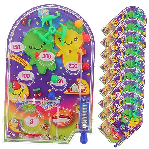 BELLIFFY 10 Stück Pachinko Kinderreisespielzeug Kinderspielzeug Mini Handheld Spiel Puzzle Spielzeug Desktop Spielspielzeug Kinder Lernspielzeug Kindermaschinenspielzeug Kinderspielzeug von BELLIFFY