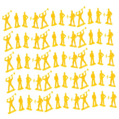 BELLIFFY 100 Stück Miniatur Bauarbeiter Figuren Realistische Plastikmodelle Für Sandtisch Diorama Kreative Dekorationen Und Schreibtischzubehör BELLIFFY 100 Stück Miniatur Bauarbeiter Figuren Realistische Plastikmodelle Für Sandtisch Diorama Kreative Dekorationen Und Schreibtischzubehör von BELLIFFY