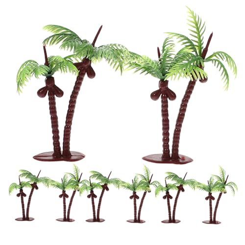 BELLIFFY 10St Modellbäume scheibengardinen sandbleche Landschaftsdekoration Baumdekoration sandtisch Bäume Miniatur gefälschter Baum Landschaft DIY bäume Mini-Pflanzendekor PVC von BELLIFFY