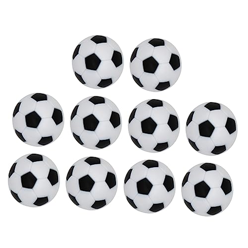 BELLIFFY 10st Tischfußball Tischfussball Ersatz Fußball Mini Tischkicker Kicker Fußball Tischfußbälle Pool-fußball Mini-fußbälle Fußball Ersatz Sportschaumbälle Kinderspielzeug Harz von BELLIFFY