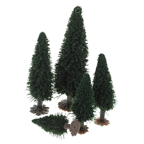 BELLIFFY 15Pcs Kleiner Baumlandschaftsmodellzug Modellbäume Plastikbäume Simulationsanlagen Modell Sand Tabelle Baum Modell Miniatur Gefälschte Baumbäume Für Modellzug Simulationsbaummodell von BELLIFFY