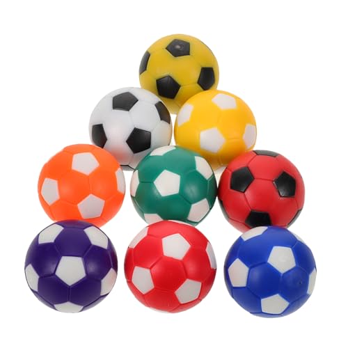 BELLIFFY 9st Kicker Zubehör Ersatzbälle Für Tischkicker Mini-fußball Zubehör Für Tischfußball Tischfußballbälle Kickertischteil Kickerbälle Ersetzen Kickerspielball Mini-tischkicker Plastik von BELLIFFY