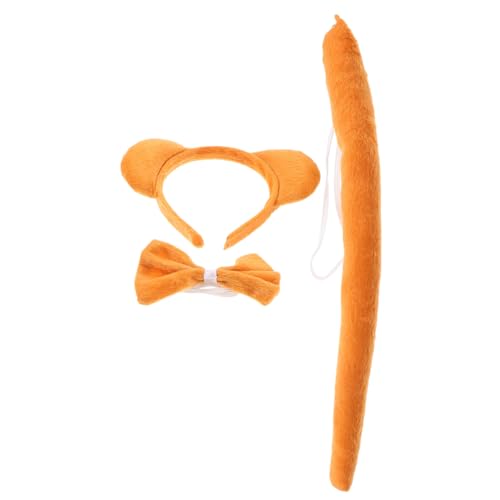 BELLIFFY Bärenohren Stirnband mit und Fliege Bequemes Tier Kostüm Zubehör für Erwachsene Cosplay Party Accessoires für Halloween und Mottopartys BELLIFFY Bärenohren Stirnband mit und Fliege Bequemes Tier Kostüm Zubehör für Erwachsene Cosplay Party Accessoires für Halloween und Mottopartys von BELLIFFY