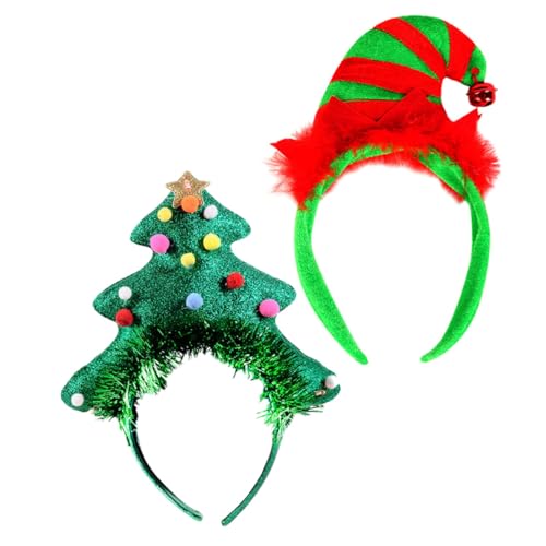 BELLIFFY Weihnachts Haarschmuck Clown Haarreif Mit Glöckchen Lustige Kopfbedeckung Für Partys Und Aufführungen Zufällige Designs Ideal Für Weihnachten Und Festlichkeiten von BELLIFFY