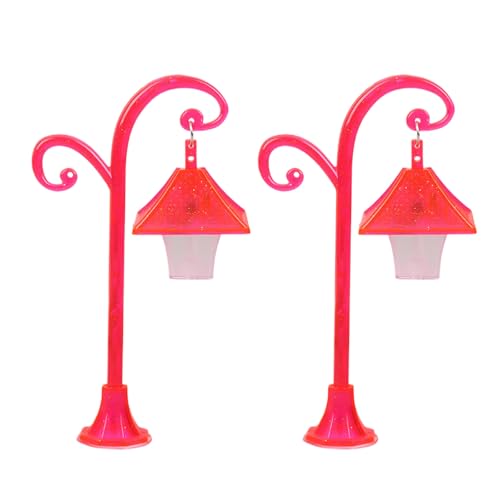 BELOWSYALER 2 Stück Miniatur Puppenhaus Straßenlaterne für realistische Dekoration und handgefertigte Handwerker Enthusiasten Weg Modell Licht BELOWSYALER 2 Stück Miniatur Puppenhaus Straßenlaterne für realistische Dekoration und handgefertigte Handwerker Enthusiasten Weg Modell Licht von BELOWSYALER