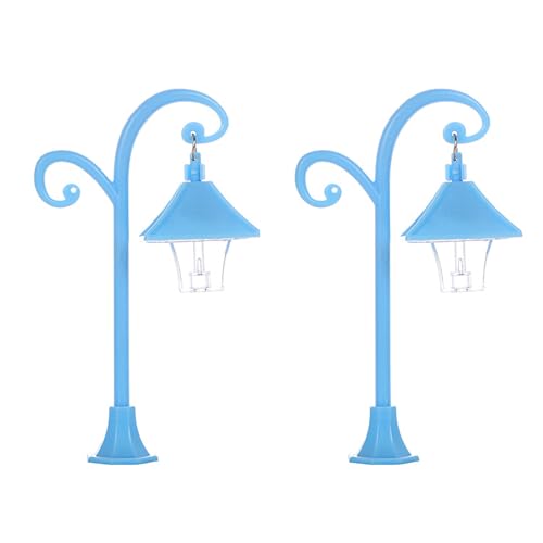 BELOWSYALER 2 Stück Miniatur Puppenhaus Straßenlaterne für realistische Dekoration und handgefertigte Handwerker Enthusiasten Weg Modell Licht BELOWSYALER 2 Stück Miniatur Puppenhaus Straßenlaterne für realistische Dekoration und handgefertigte Handwerker Enthusiasten Weg Modell Licht von BELOWSYALER