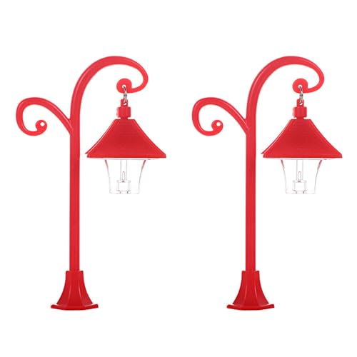 BELOWSYALER 2 Stück Miniatur Puppenhaus Straßenlaterne für realistische Dekoration und handgefertigte Handwerker Enthusiasten Weg Modell Licht BELOWSYALER 2 Stück Miniatur Puppenhaus Straßenlaterne für realistische Dekoration und handgefertigte Handwerker Enthusiasten Weg Modell Licht von BELOWSYALER