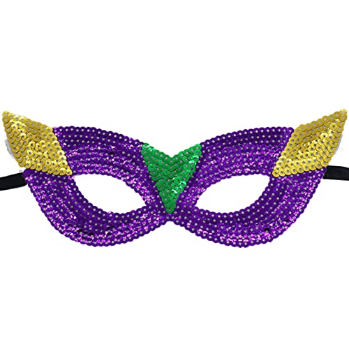 BELOWSYALER EyeMask MaskeradeMask Mardi GrasKopfbedeckung Stirnband Halloween Maske Karneval GrasAugenmaske Brille Maskerademaske von BELOWSYALER