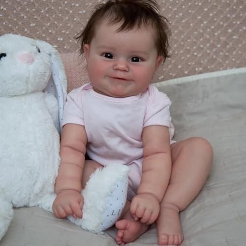 BELOWSYALER Handgezeichnetes Neugeborenenes, handgezeichnetes Baby, 50 cm, handwaschbar, mit beweglichen Armen und Beinen, Babygröße, Mädchen BELOWSYALER Handgezeichnetes Neugeborenenes, handgezeichnetes Baby, 50 cm, handwaschbar, mit beweglichen Armen und Beinen, Babygröße, Mädchen von BELOWSYALER