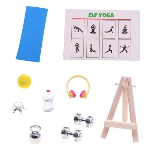 BELOWSYALER Mehrzweck-Puppenhäuser-Sport-Set mit Golfs, Baseball und Tenniszubehör für Dekoration, 23-teilig BELOWSYALER Mehrzweck-Puppenhäuser-Sport-Set mit Golfs, Baseball und Tenniszubehör für Dekoration, 23-teilig von BELOWSYALER
